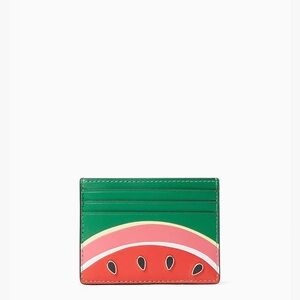 Kate Spade Watermelon Small Slim Card Holder